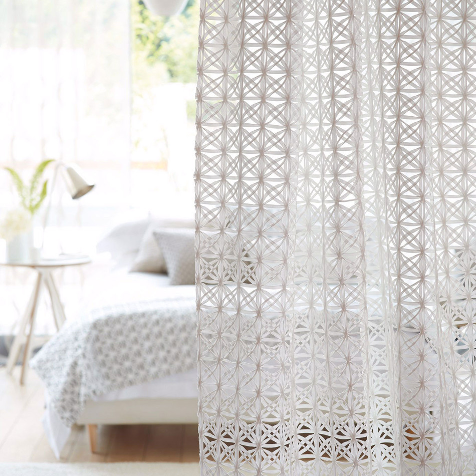 130590 Ribbon Sheers 1 Chalk Harlequin Fabric 130590 Ribbon Sheers 1 Chalk Harlequin Fabric