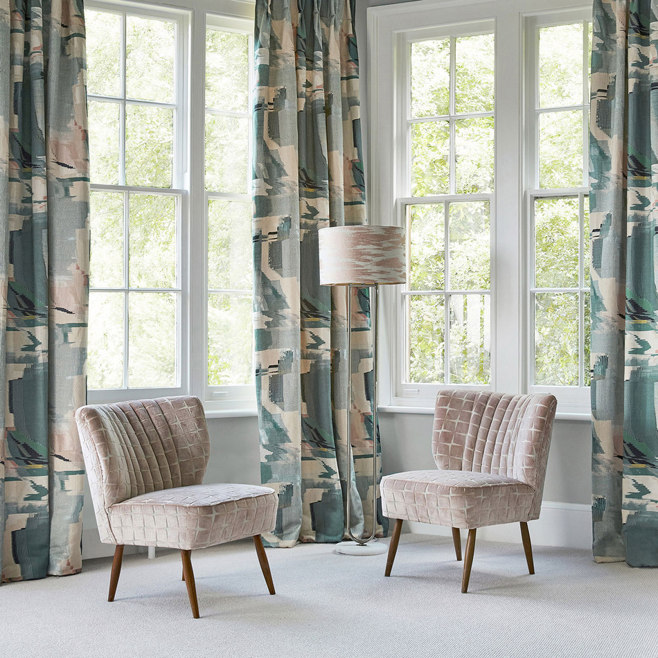 Perspective Reflect Fabric by Harlequin Perspective Reflect Fabric by Harlequin