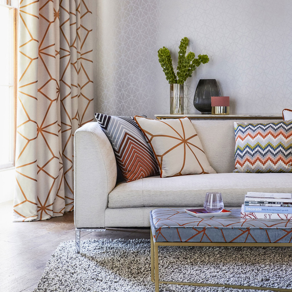 Axal Reflect Fabric by Harlequin Axal Reflect Fabric by Harlequin