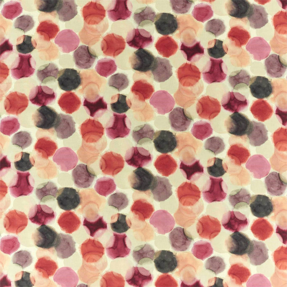 120843 Selenic Momentum 12 Tulip / Coral Fabric by Harlequin
