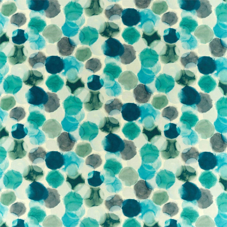 120844 Selenic Momentum 12 Azure / Ink Fabric by Harlequin