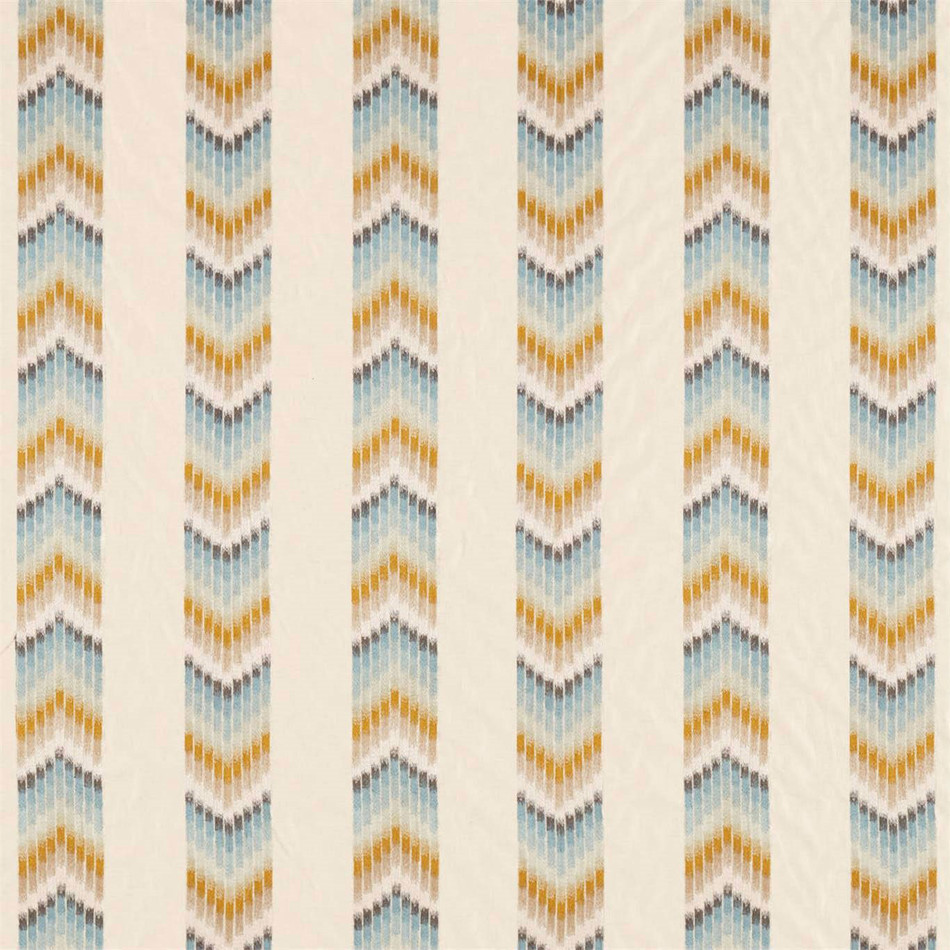 132764 Kengo Momentum 10 Gold / Topaz Fabric by Harlequin