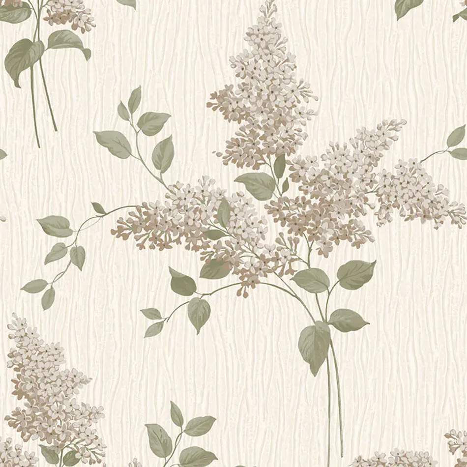 GB 41340 Tiffany Fiore Sage Wallpaper by Belgravia