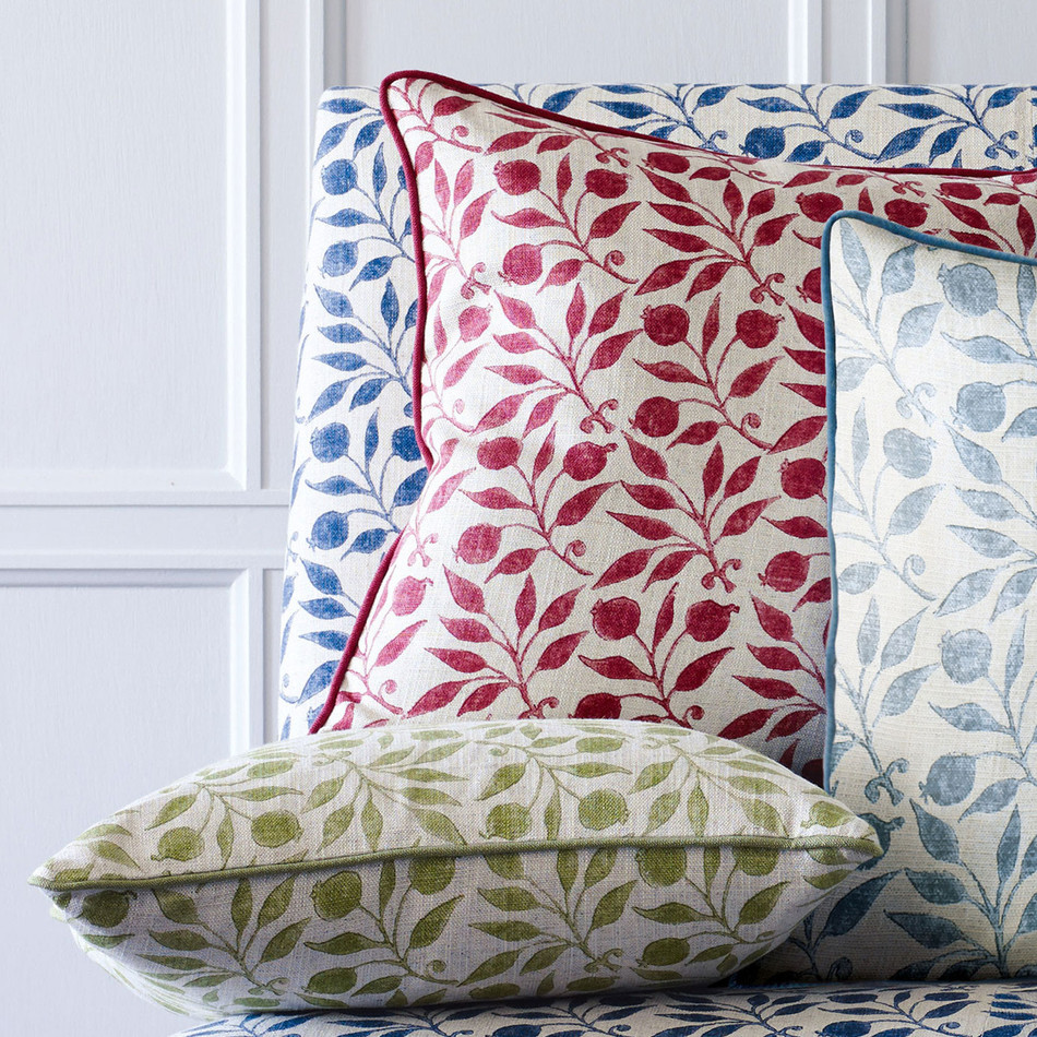 DM3P224484 Rosehip Little Book of Morris Thyme Fabric by Morris & Co DM3P224484 Rosehip Little Book of Morris Thyme Fabric by Morris & Co