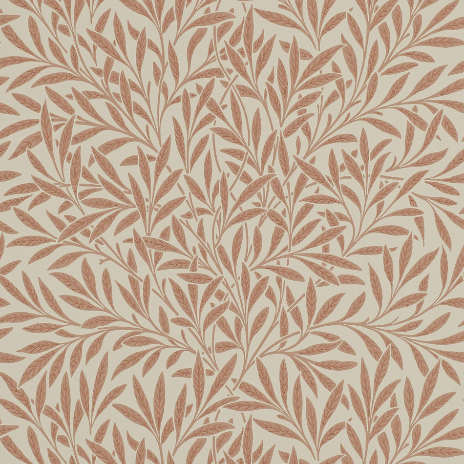 210381 Willow Morris & Friends Russet Wallpaper by Morris & Co