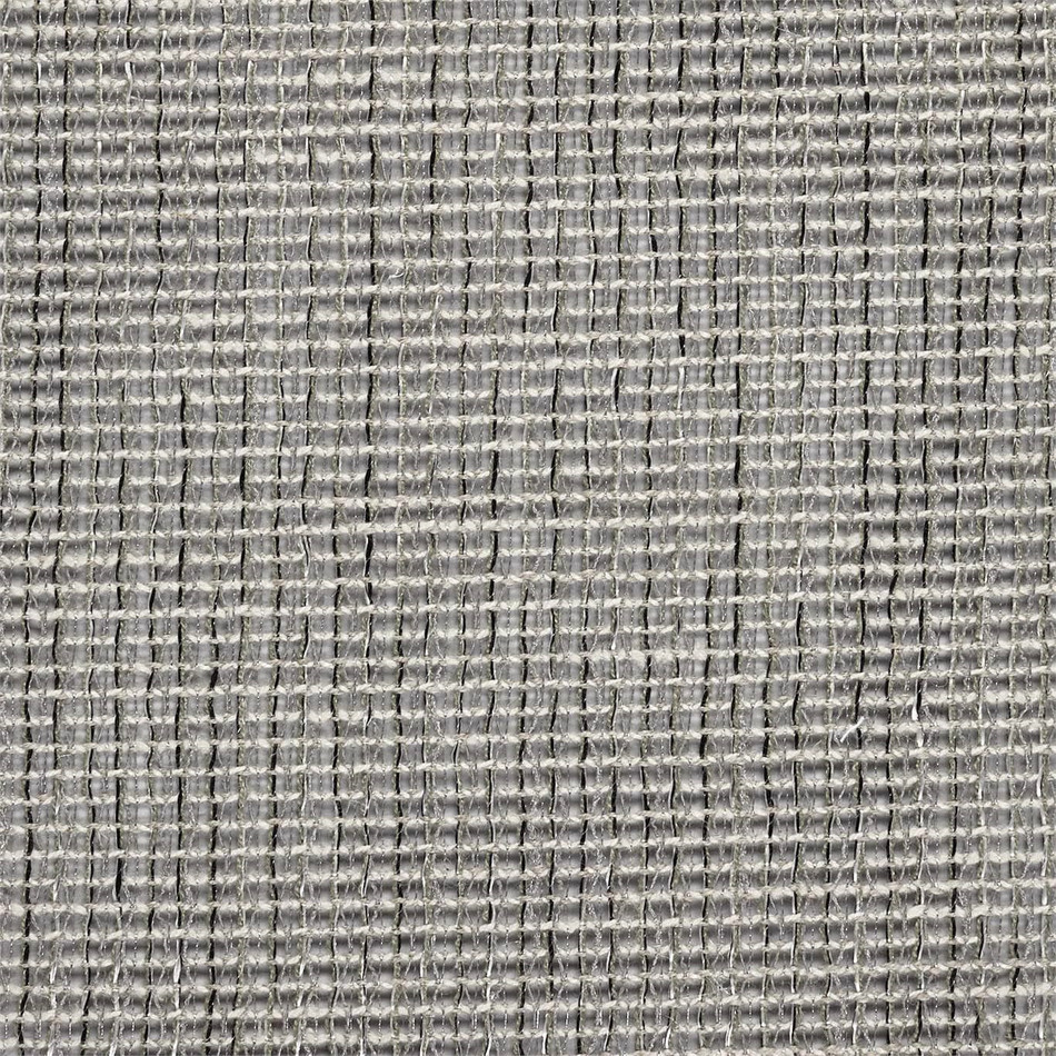 143851 Glitz Piazza Voiles Mercury Fabric by Harlequin