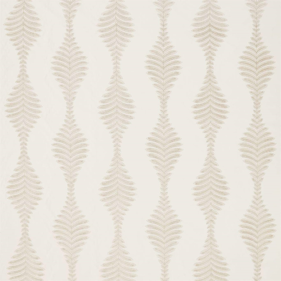 132659 Lucielle Paloma Chalk / Linen Fabric by Harlequin