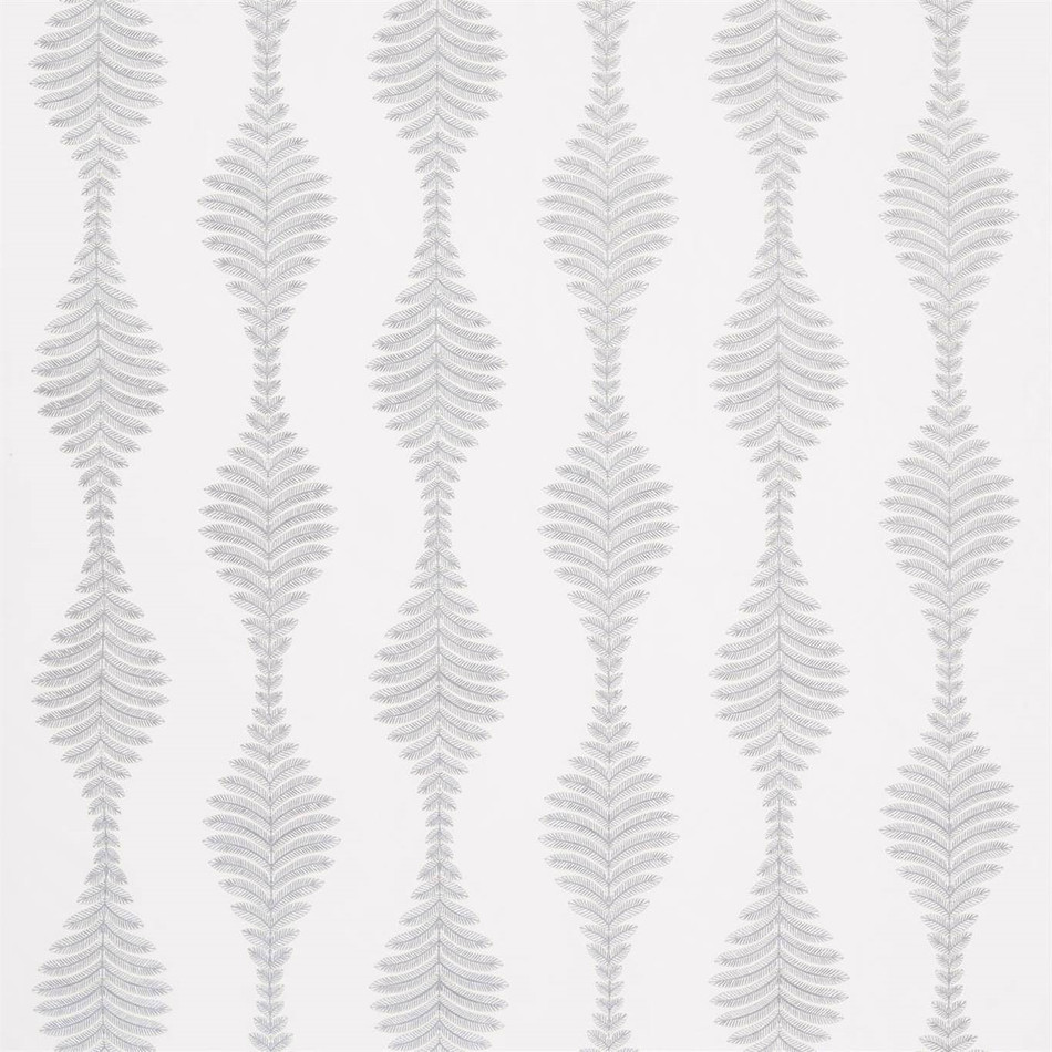 132660 Lucielle Paloma Slate / Brass Fabric by Harlequin
