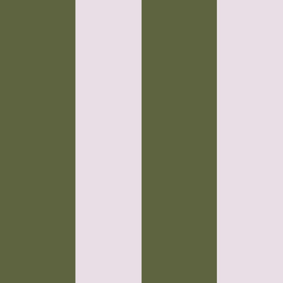 118548 Harborough Stripe Olive Green Wallpaper by Joules