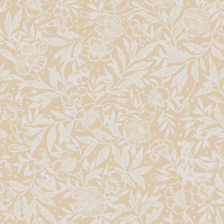 120889 Twilight Ditsy Creme Wallpaper by Joules