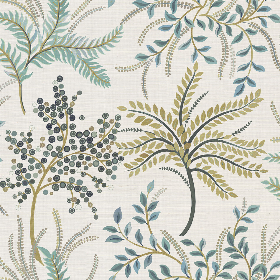 TJ41907 Sisal Bedgebury Grasscloth Mulberry Tree Wallpaper By Galerie