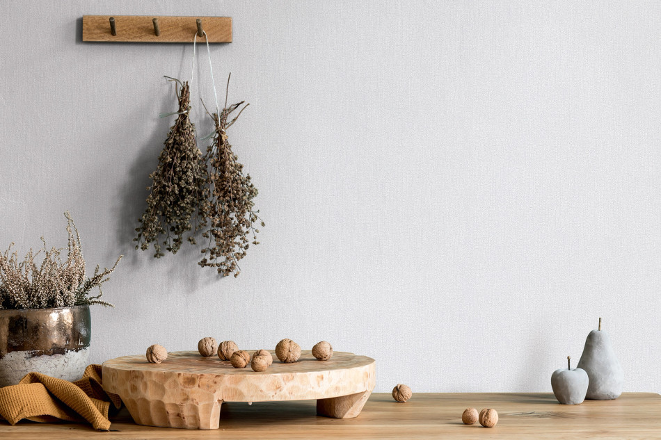 81860 Silver Grey Plain Texture Wallpaper Industrial Effects By Galerie