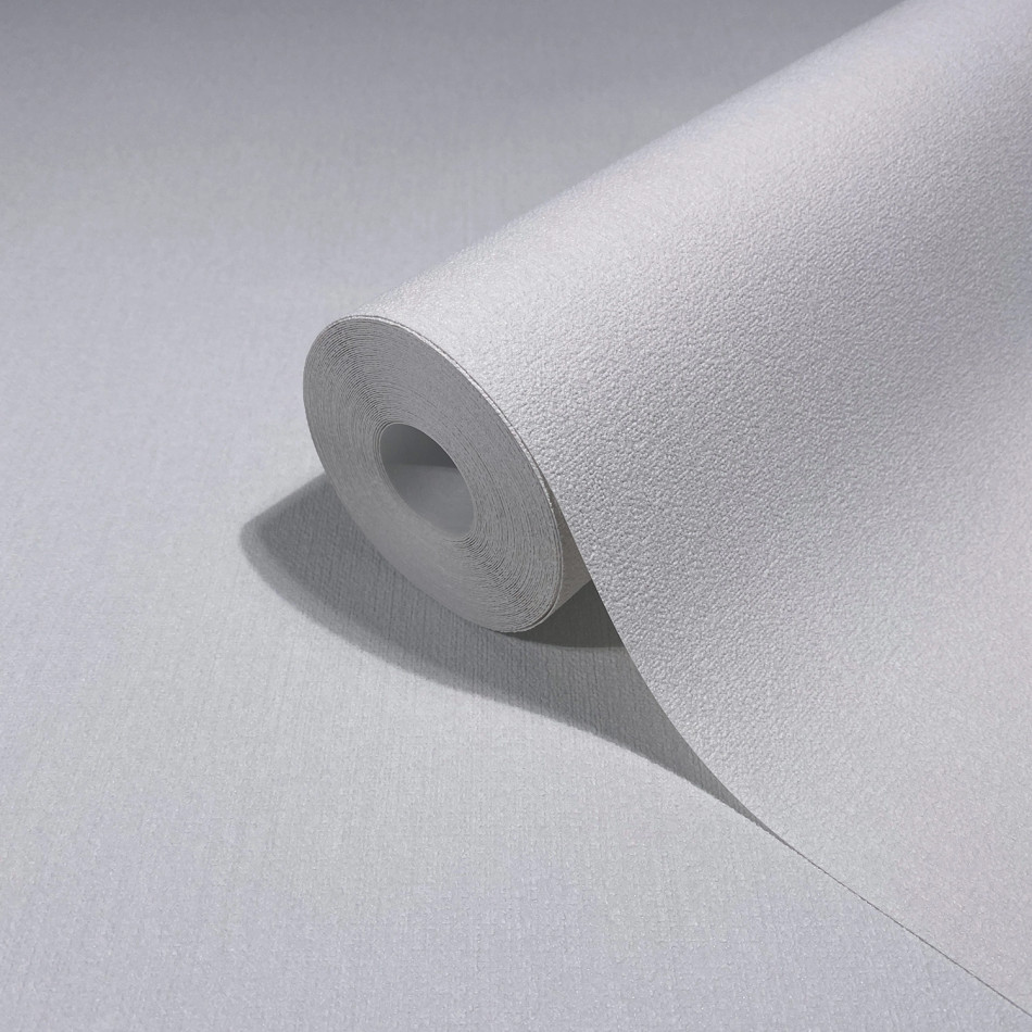 81860 Silver Grey Plain Texture Wallpaper Industrial Effects By Galerie