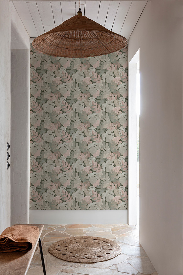 PH3007 Perfect Harmony Leaves Wallpaper by Grandeco PH3007 Perfect Harmony Leaves Wallpaper by Grandeco