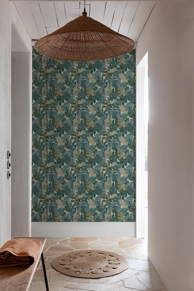 PH3009 Perfect Harmony Leaves Wallpaper by Grandeco PH3009 Perfect Harmony Leaves Wallpaper by Grandeco