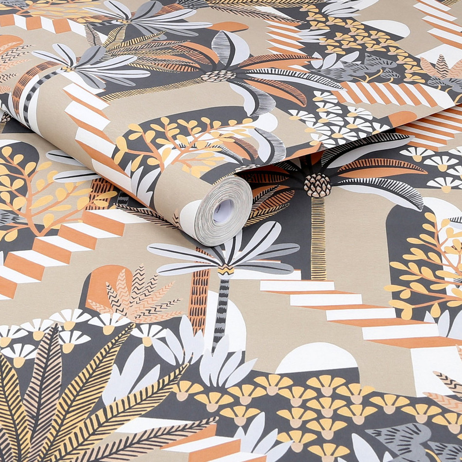 122363 Vacay Ochre Wallpaper by Envy 122363 Vacay Ochre Wallpaper by Envy