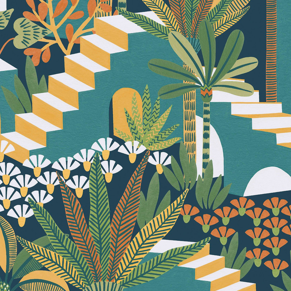 122365 Vacay Tropical Night Wallpaper by Envy 122365 Vacay Tropical Night Wallpaper by Envy