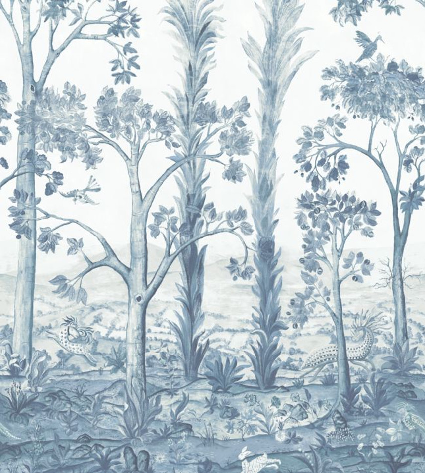 BW45141/2 Tall Trees Kit Kemp Wallpaper By GP & J Baker