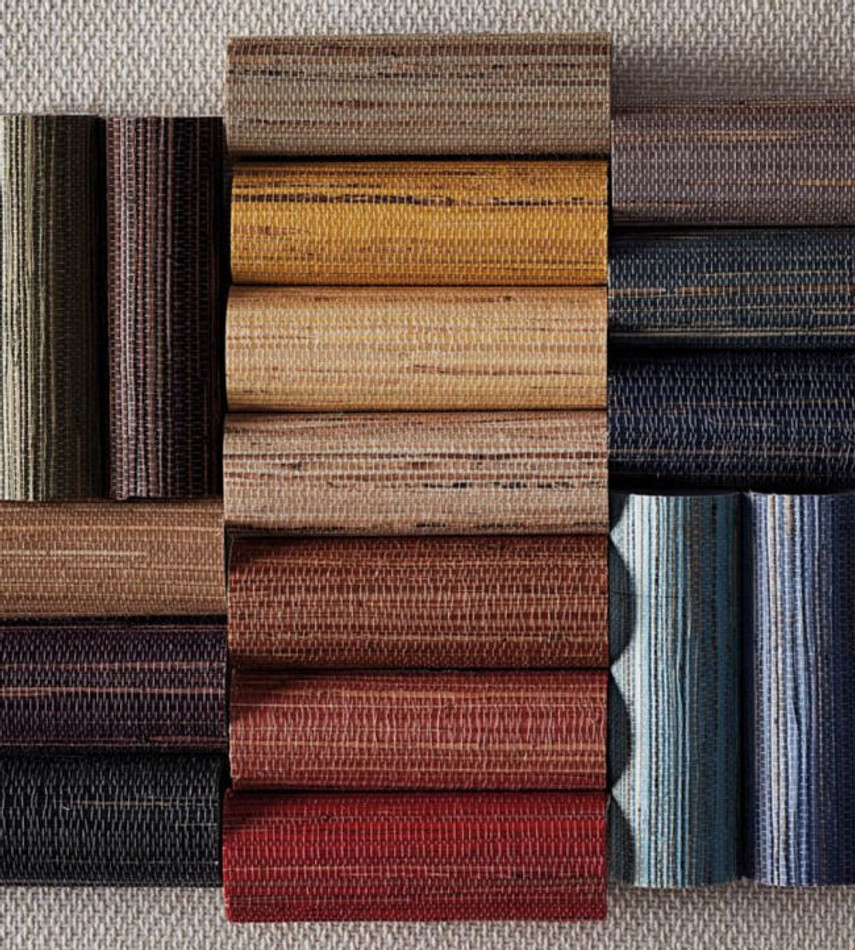 W7690-01 Kanoko Grasscloth Wallpaper By Osborne & Little W7690-01 Kanoko Grasscloth Wallpaper By Osborne & Little