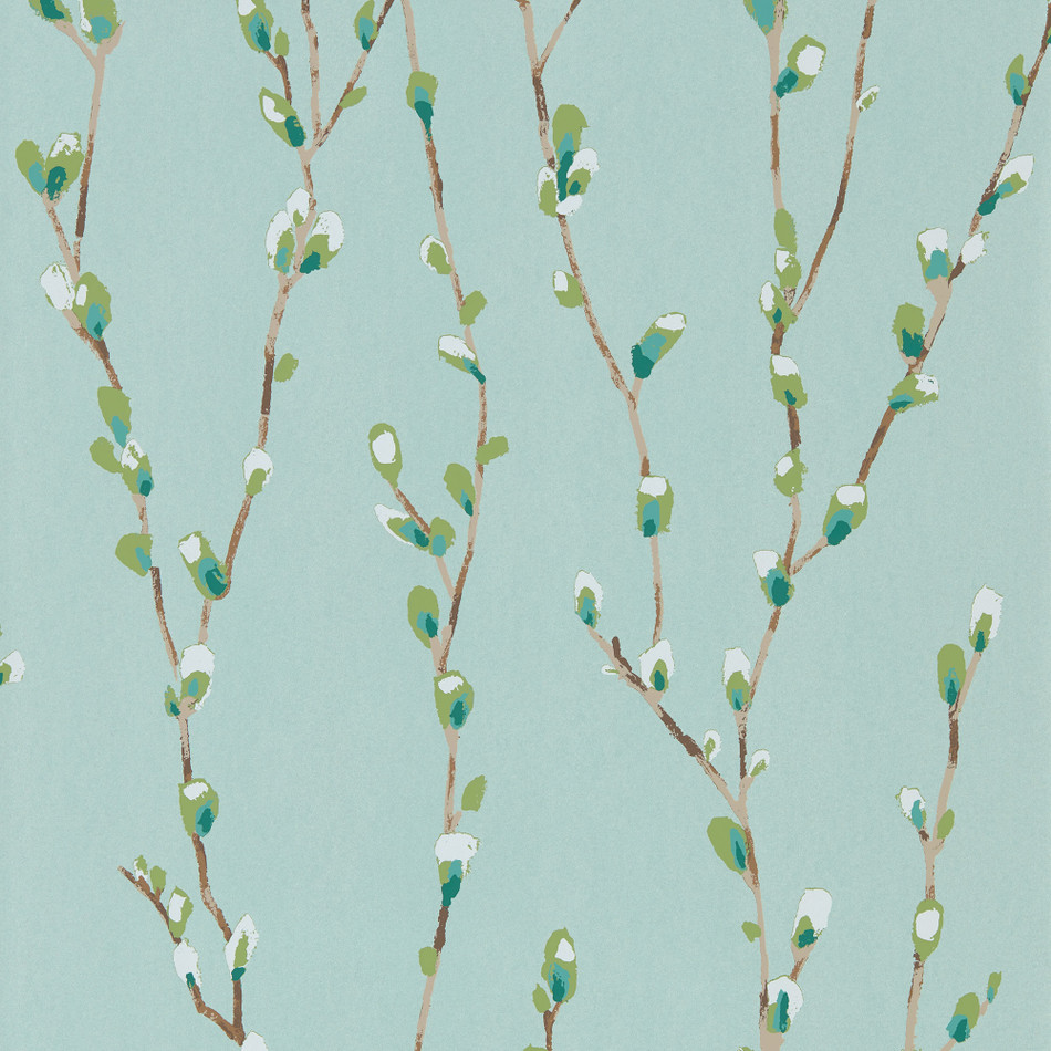 111469 Salice Idyllic Mint/Emerald Wallpaper by Harlequin