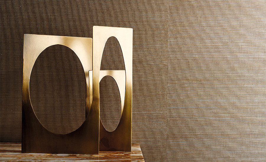 ZW126/03 Jurbanite Spacedust Mineralogy Wallpaper by Zinc Textile