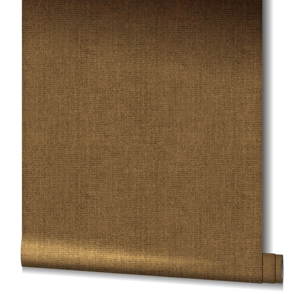 91929 Weave Natural Opulence Copper Wallpaper By Galerie