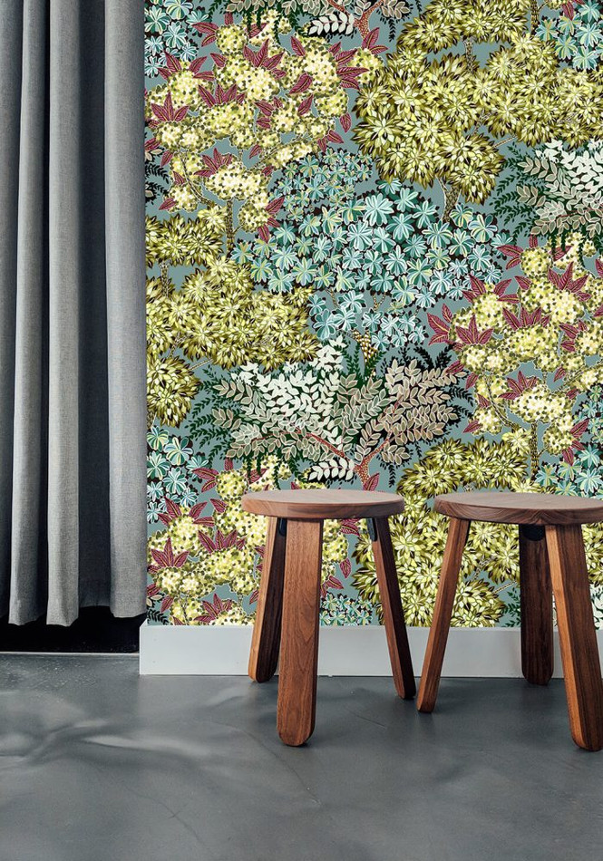 JMW-100401 Broccoli Canopy Wallpaper by Josephine Munsey JMW-100401 Broccoli Canopy Wallpaper by Josephine Munsey