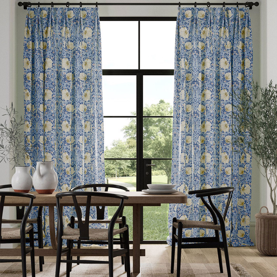 226901 Pimpernel Simply Morris Woad Fabric by Morris & Co 226901 Pimpernel Simply Morris Woad Fabric by Morris & Co