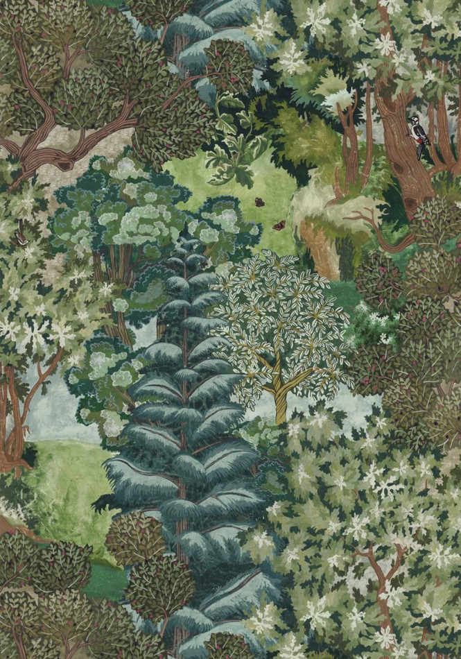 JMW-101801 Miserden Trees Wallpaper by Josephine Munsey JMW-101801 Miserden Trees Wallpaper by Josephine Munsey