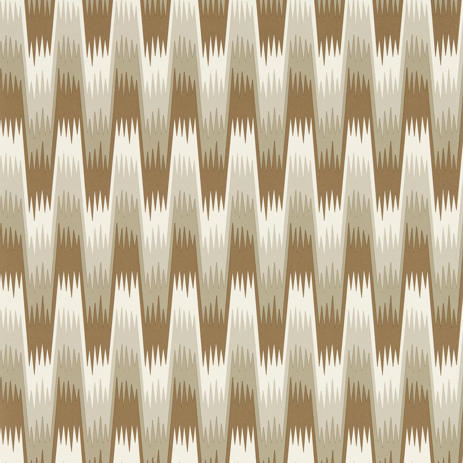 113153 Southborough Henry Holland Chocolate Wallpaper by Harlequin