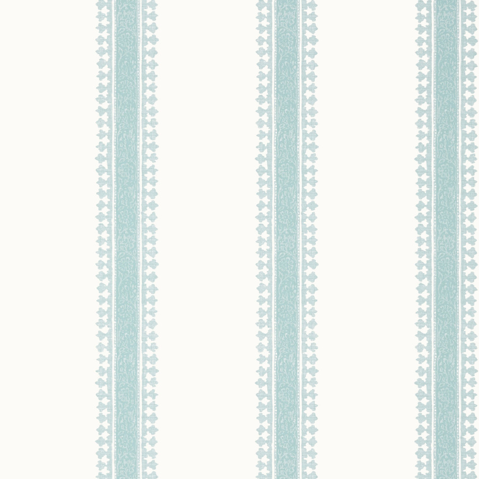 T36465 Cambridge Stripe Indienne Seaglass Wallpaper by Thibaut