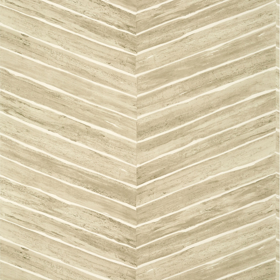 T14572 Wood Herringbone Texture Resource 8 Taupe Wallpaper by Thibaut