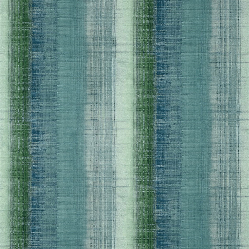 T10919 Painted Desert Texture Resource Volume 7 Green and Blue Wallpaper by Thibaut