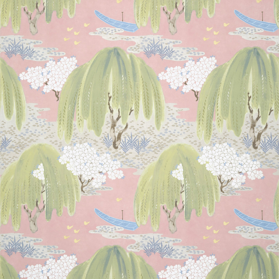 AT23111 Willow Tree Blush Wallpaper by Anna French