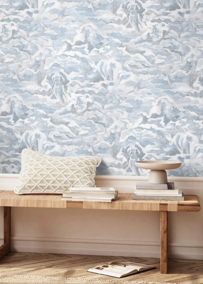 BMWL005/05B Hidden Clouds Wild Life Wallpaper by Brand McKenzie BMWL005/05B Hidden Clouds Wild Life Wallpaper by Brand McKenzie