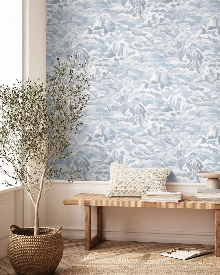 BMWL005/05B Hidden Clouds Wild Life Wallpaper by Brand McKenzie BMWL005/05B Hidden Clouds Wild Life Wallpaper by Brand McKenzie