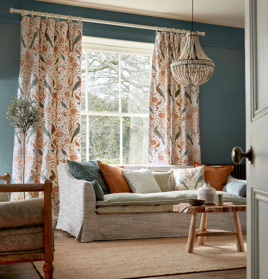 236829 Morris Acorn Lethaby Weaves Chalk Fabric by Morris & Co 236829 Morris Acorn Lethaby Weaves Chalk Fabric by Morris & Co