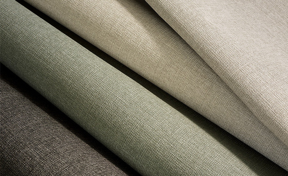 W461/01 Esai Seagrass Embossed Chalk Wallpaper By Romo