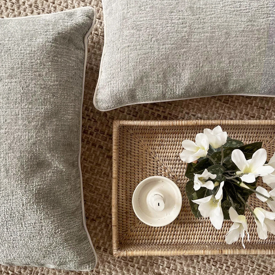 C200 Grey Square Cushion Pair 50cm x 50cm by Belgravia Decor C200 Grey Square Cushion Pair 50cm x 50cm by Belgravia Decor