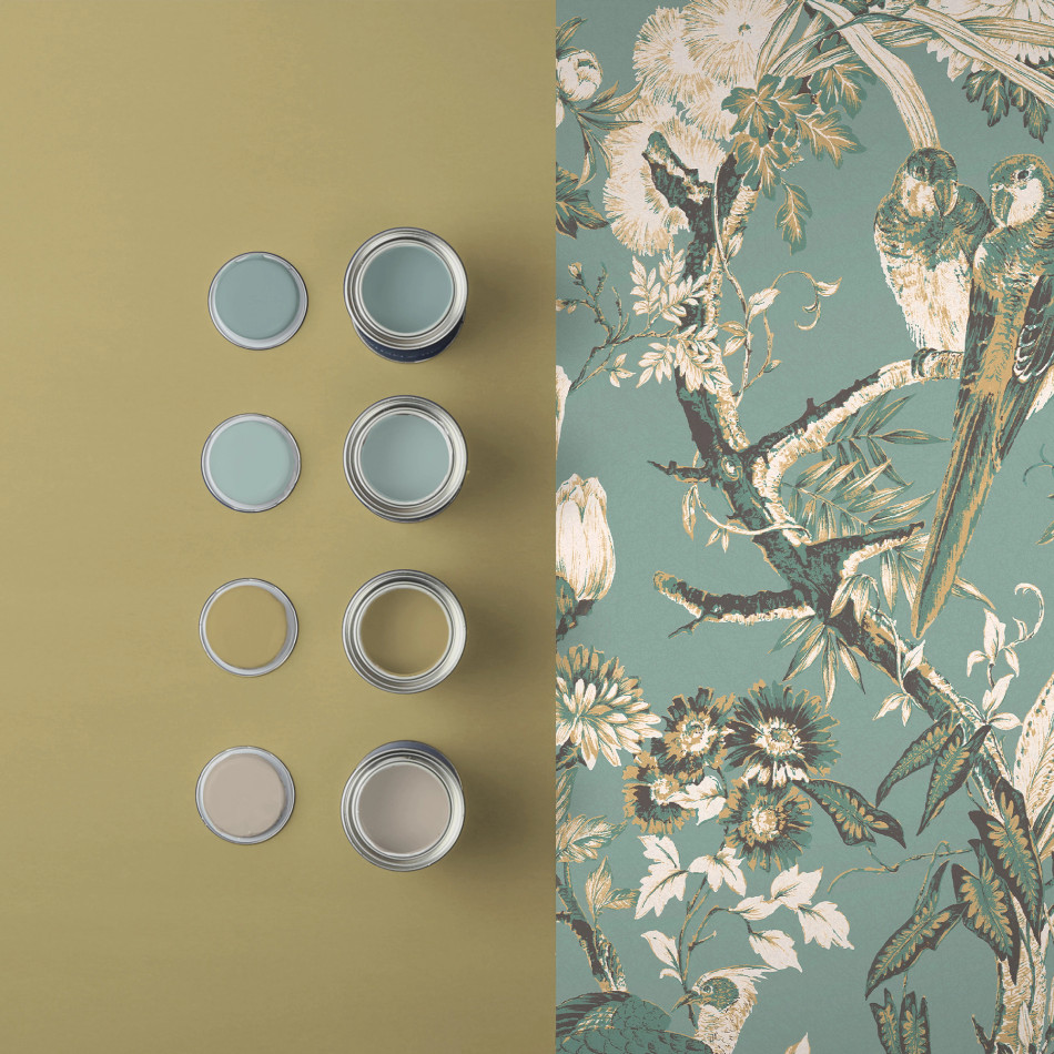 127910 Perrow Rivington Folly Wallpaper by Graham and Brown