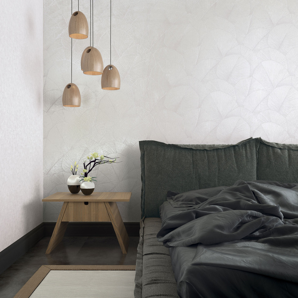 34507 Palm Leaf The New Design Book White Wallpaper By Galerie