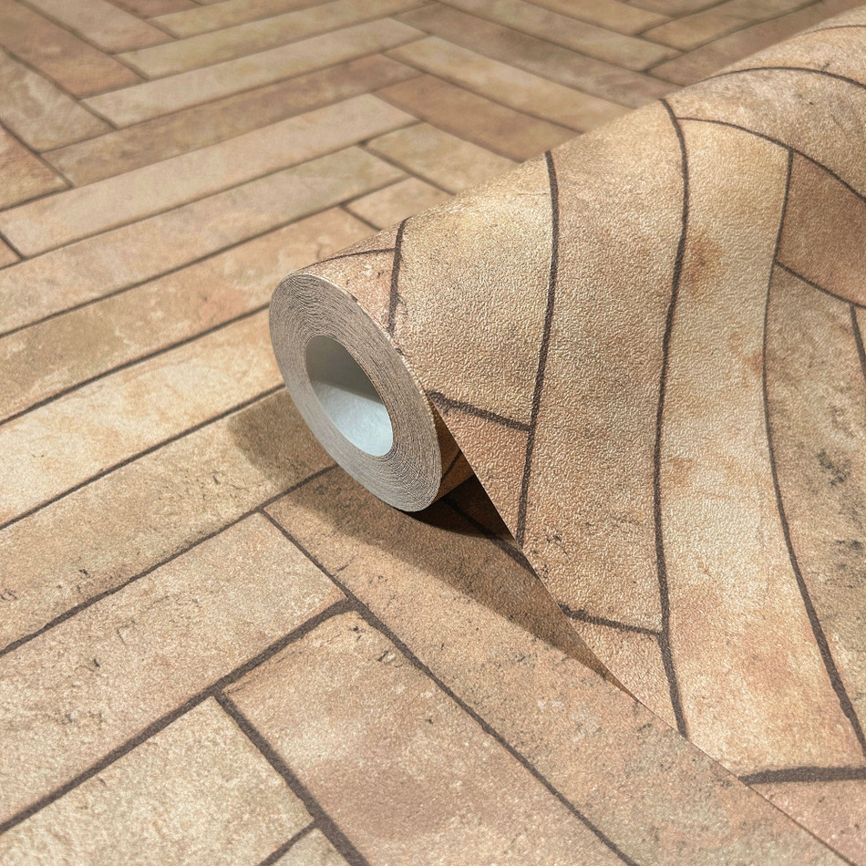 45760 Stone Optic Bricks and More Beige Wallpaper By Galerie 45760 Stone Optic Bricks and More Beige Wallpaper By Galerie