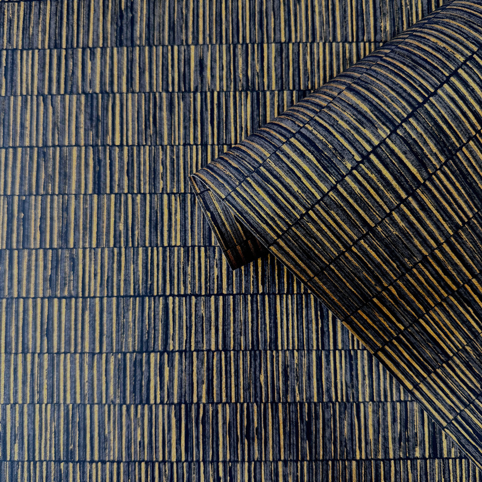 DWP0362-09 Bamboo Screen Zen Blue Wallpaper By Galerie DWP0362-09 Bamboo Screen Zen Blue Wallpaper By Galerie