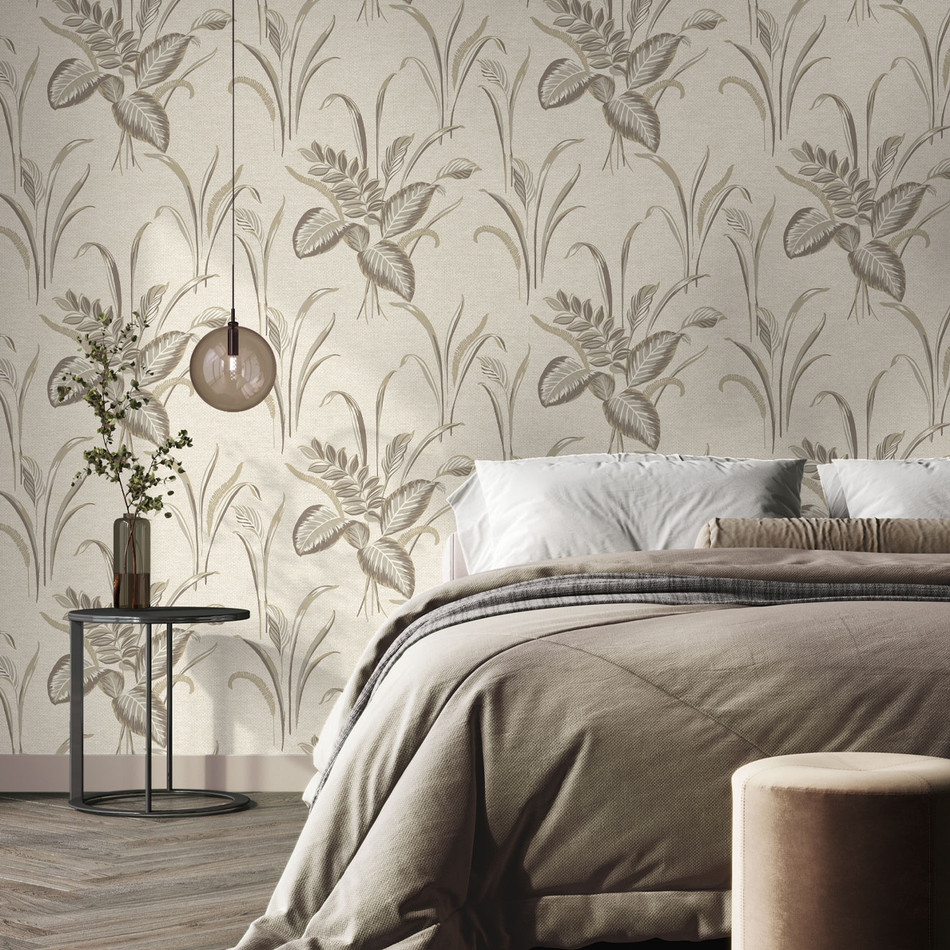 GB 9009 Palma Leaf Mocha and Champange Wallpaper By Belgravia Zambaiti Parati GB 9009 Palma Leaf Mocha and Champange Wallpaper By Belgravia Zambaiti Parati