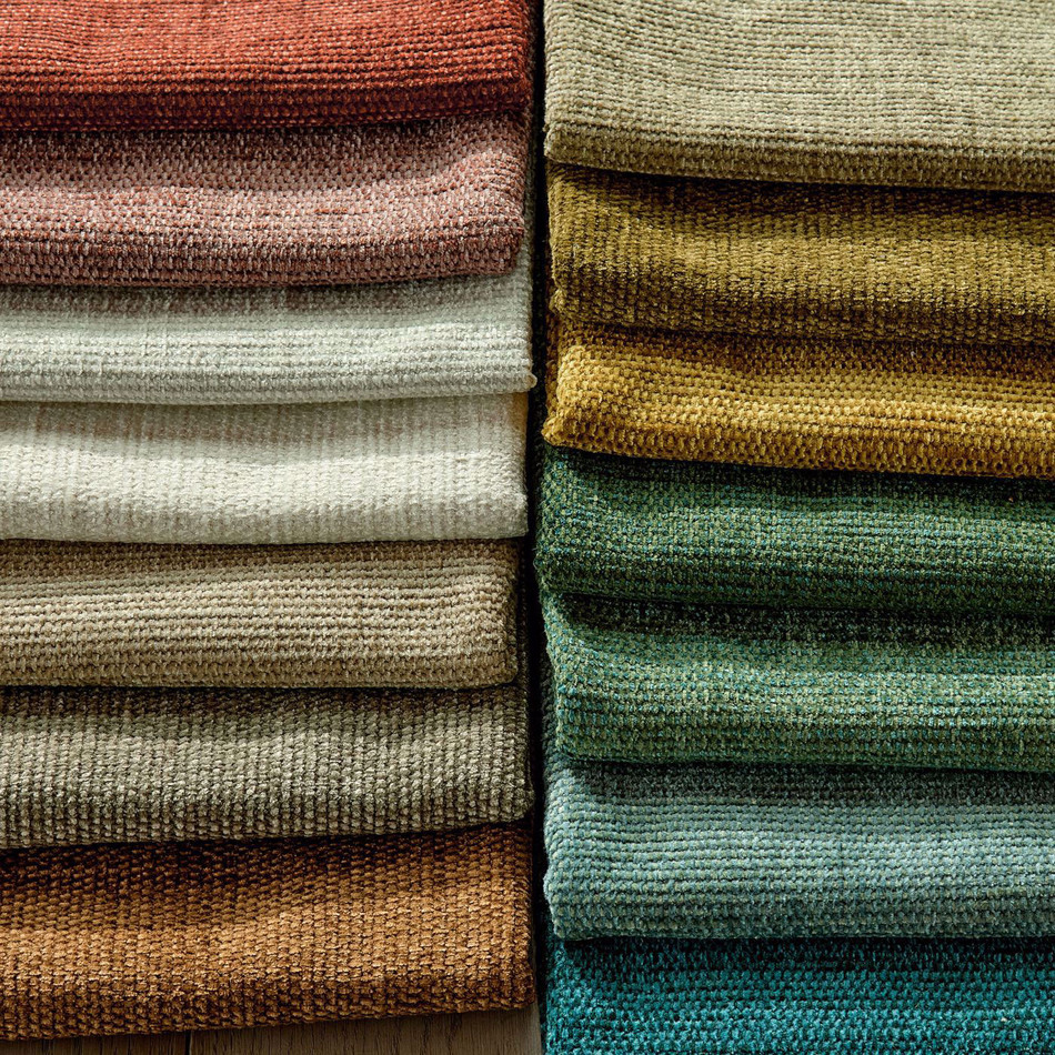 333533 Zoffany Chenille Luxury Plains Deep Tuscan Pink Fabric by Zoffany