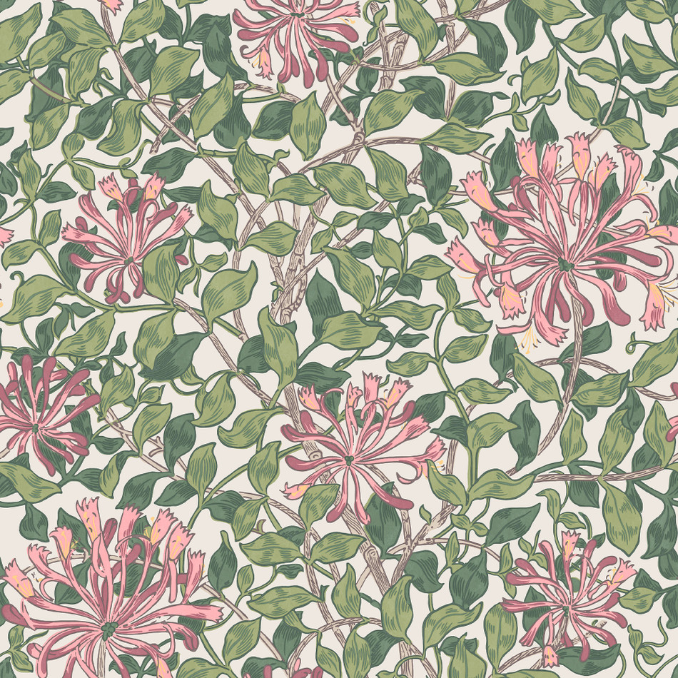140486 Honeysuckle Blossom William Morris at Home Wallpaper by Graham & Brown 140486 Honeysuckle Blossom William Morris at Home Wallpaper by Graham & Brown