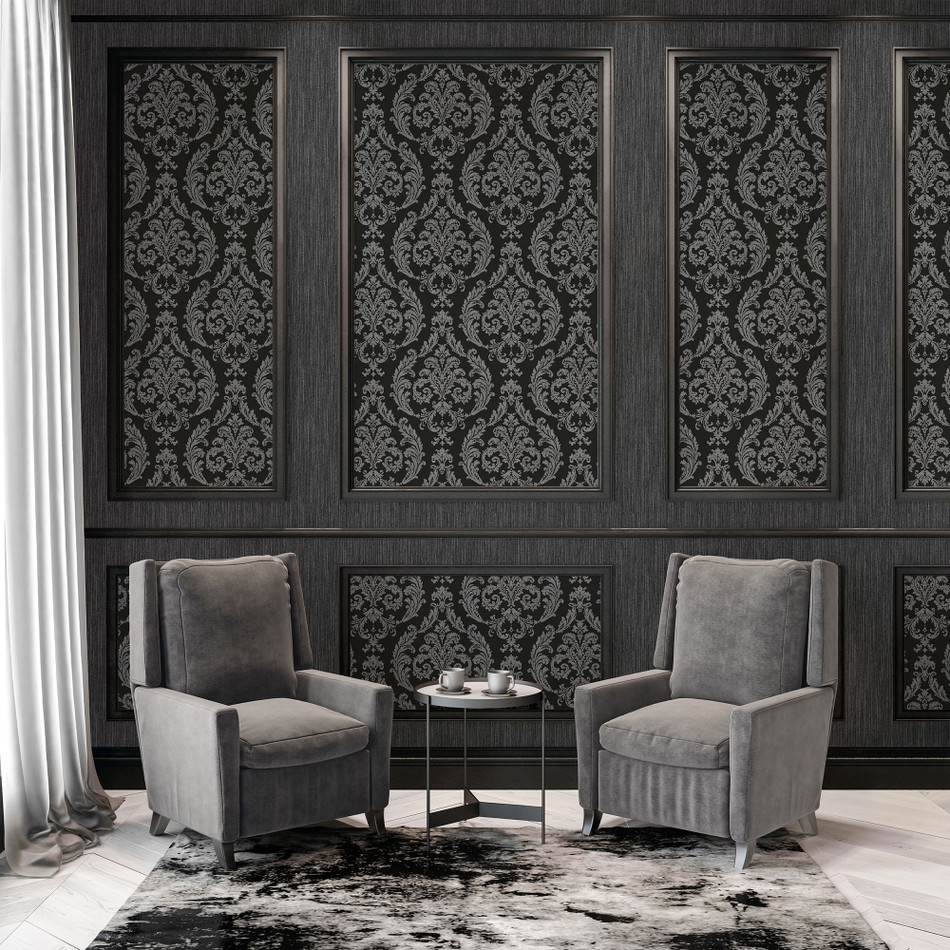 G68676 Silk Damask Palazzo 2 Wallpaper By Galerie