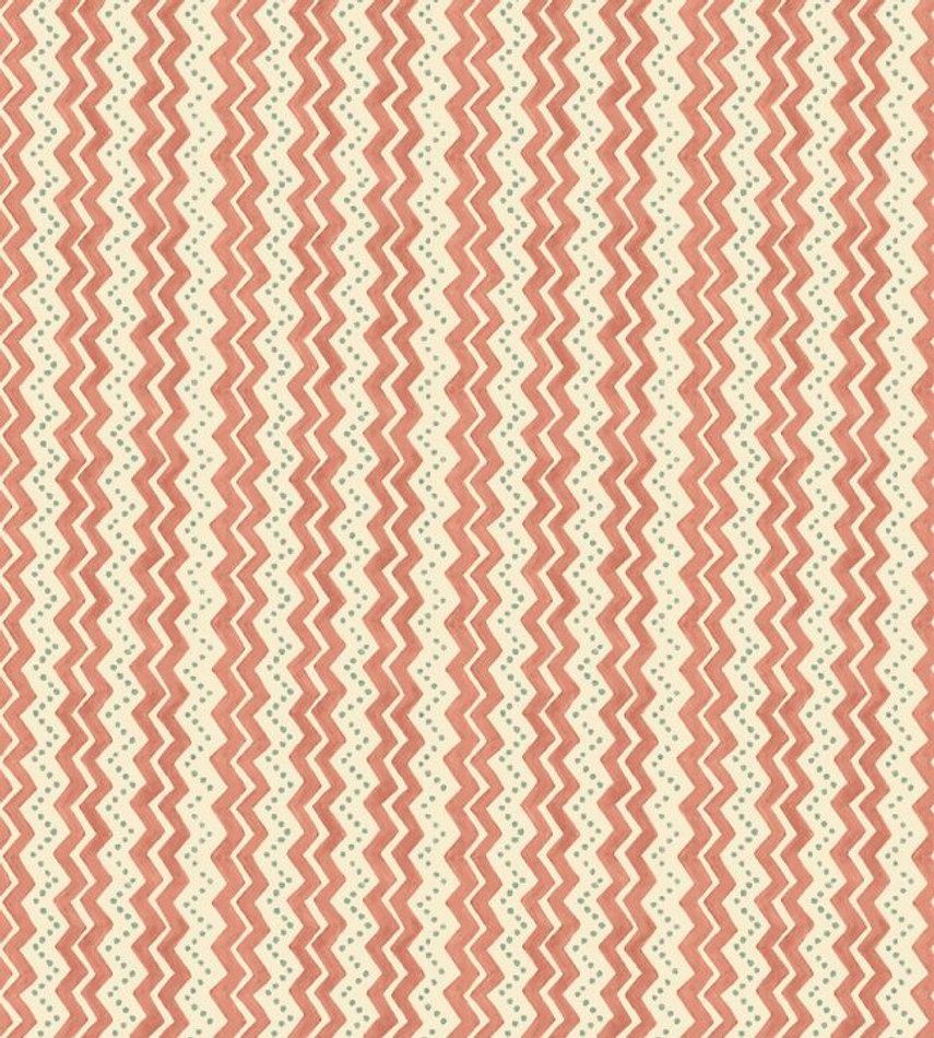 BW45155/3 Ziggy Soft Red Wallpaper by GP & J Baker