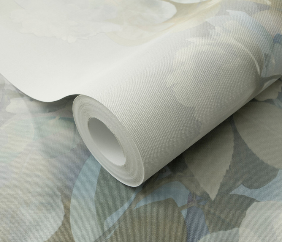 10513-08 Aurora Floral Blue Wallpaper by Erismann 10513-08 Aurora Floral Blue Wallpaper by Erismann