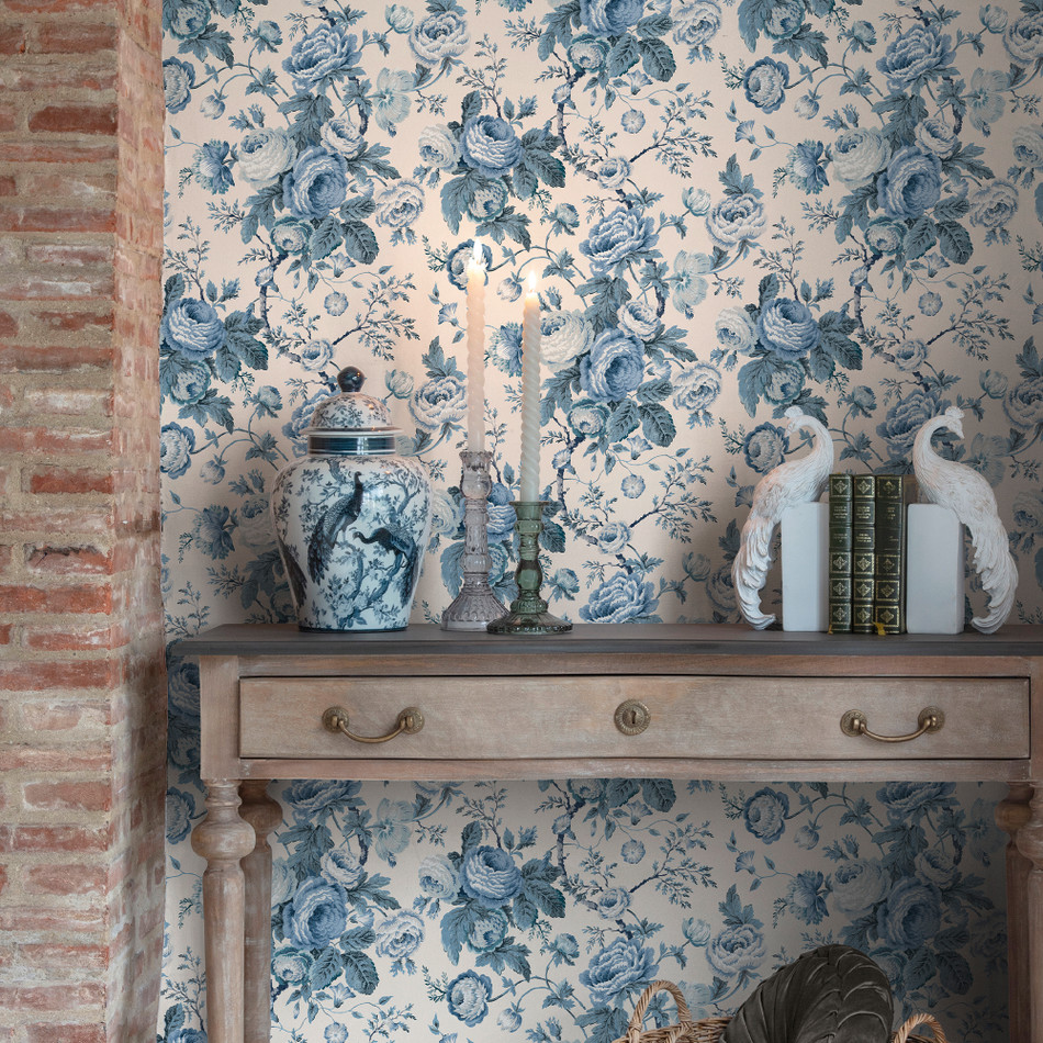 140324 Uffington Roses Wallpaper by Laura Ashley 140324 Uffington Roses Wallpaper by Laura Ashley
